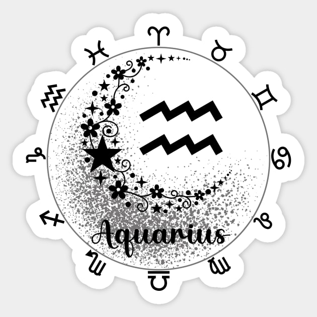 esoteric zodiac signs Sticker by Night Fairy